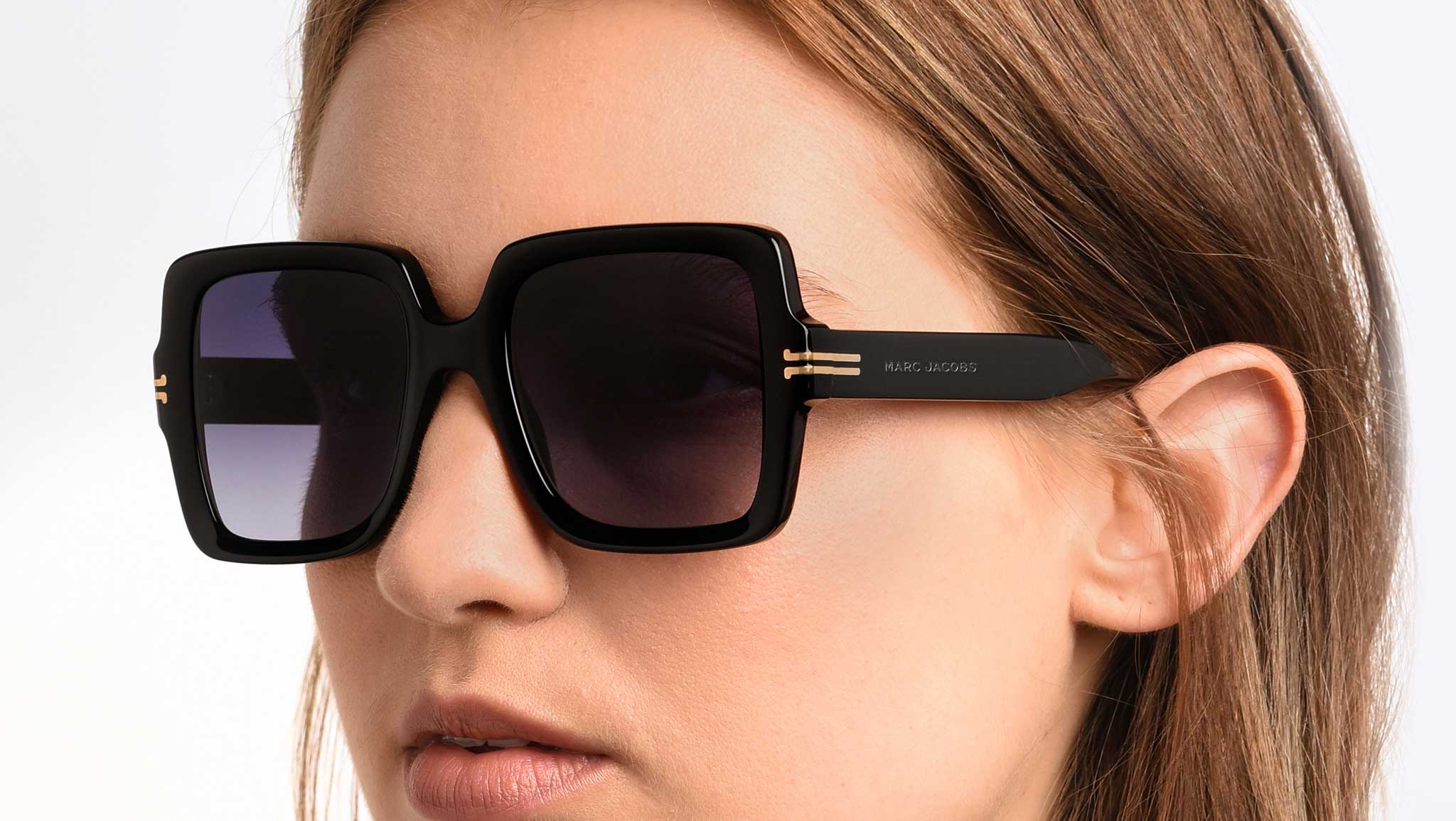 Marc Jacobs MJ 1034/S RHL Sunglasses Gold Black - Main Image