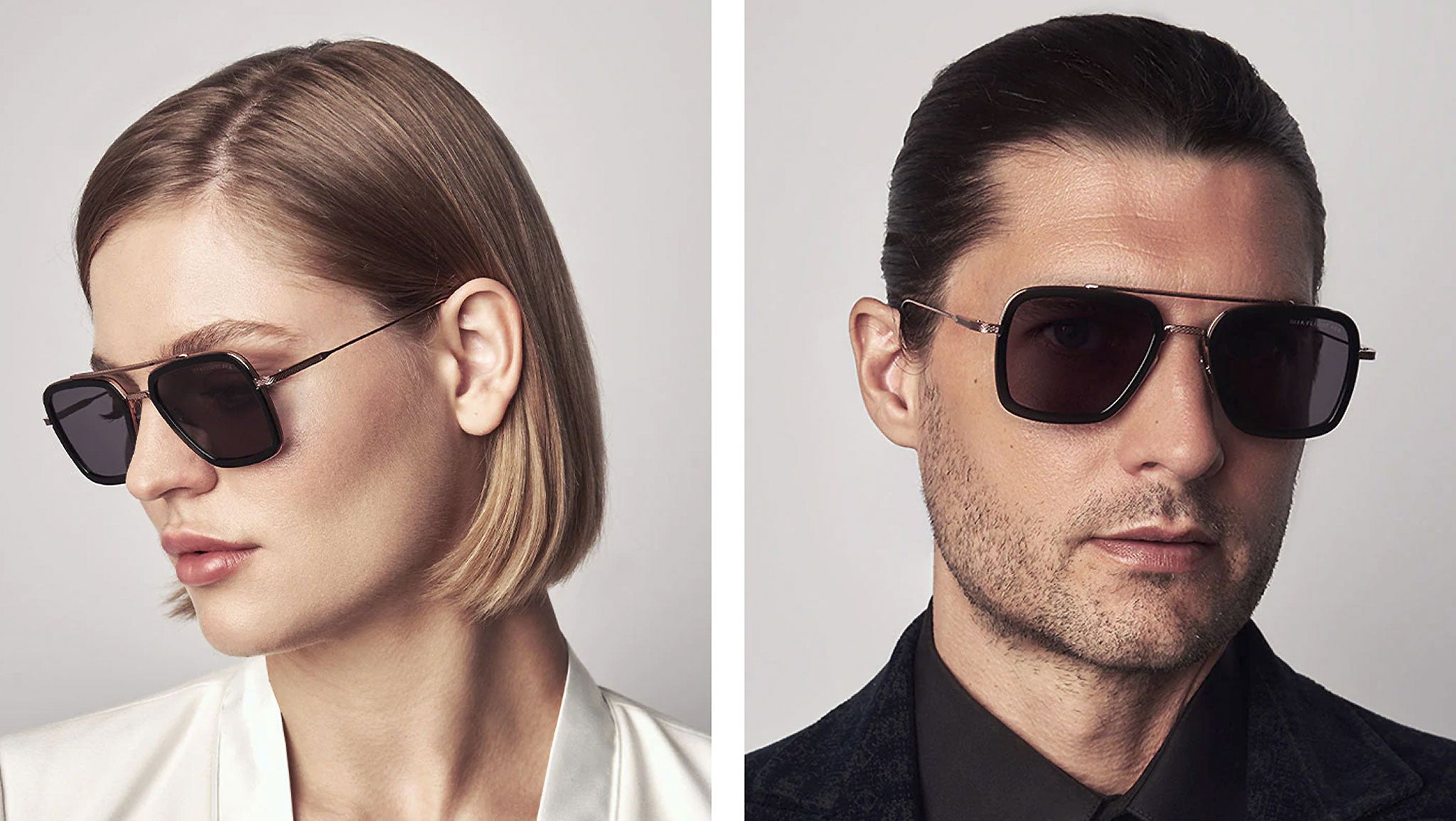 Dita Flight.006 DTS7806 Sunglasses E Black Rose Gold - eye-oo.com