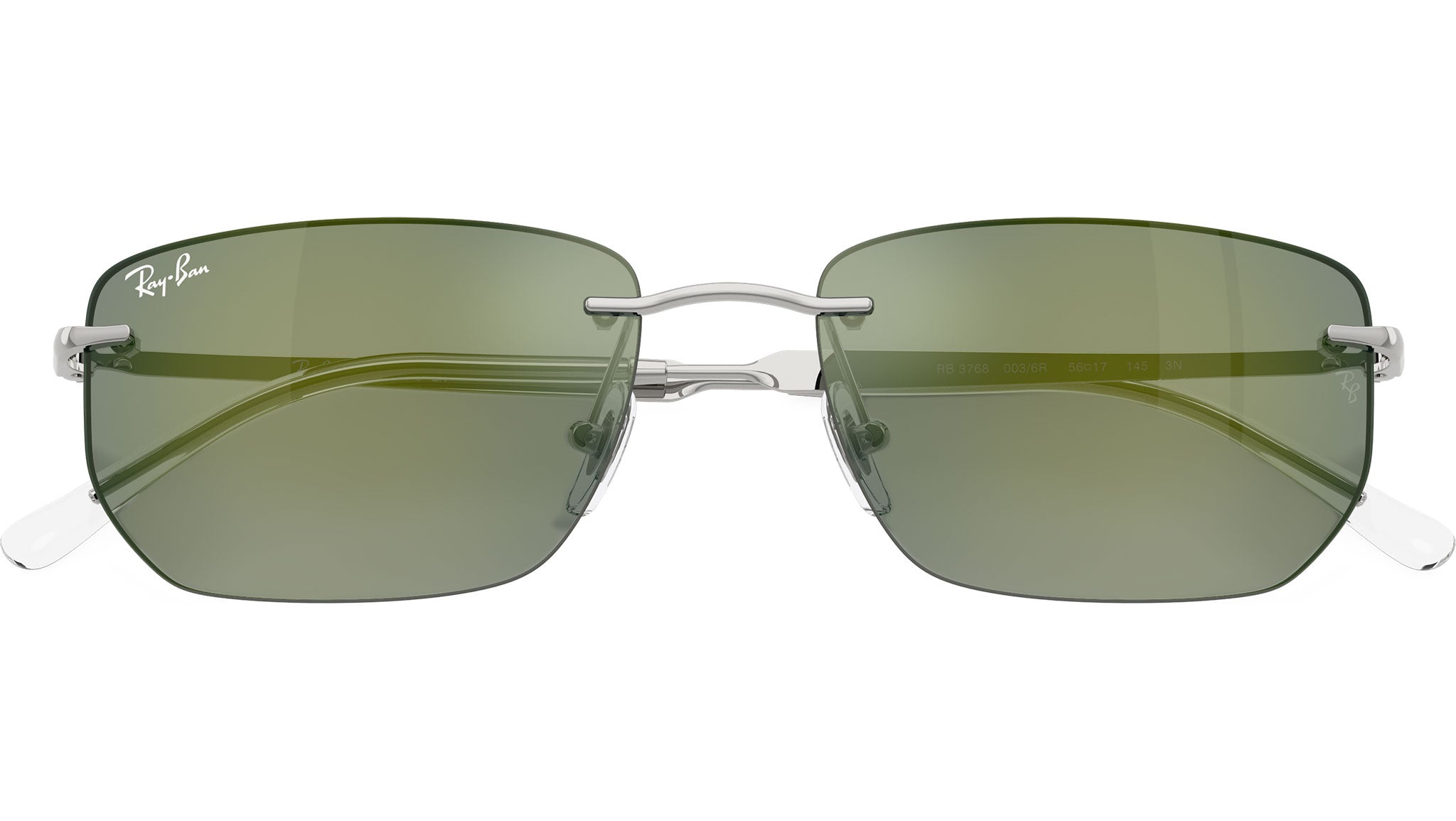 Ray-Ban RB3768 Sunglasses 003/6R Silver - eye-oo.com