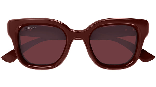 NWOT Authentic Gucci GG0328500653 GG0328s Women\'s Burgandy Oversized Sunglasses NWOT Authentic Gucci GG0328500653 GG0328s Women main image 4