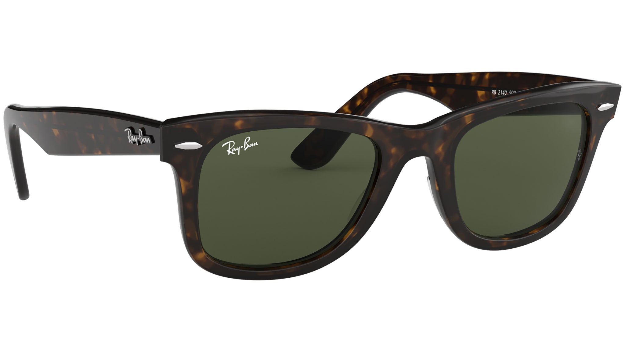 Wayfarer RB2140 Ray-Ban Sunglasses 902 Tortoise - eye-oo.com