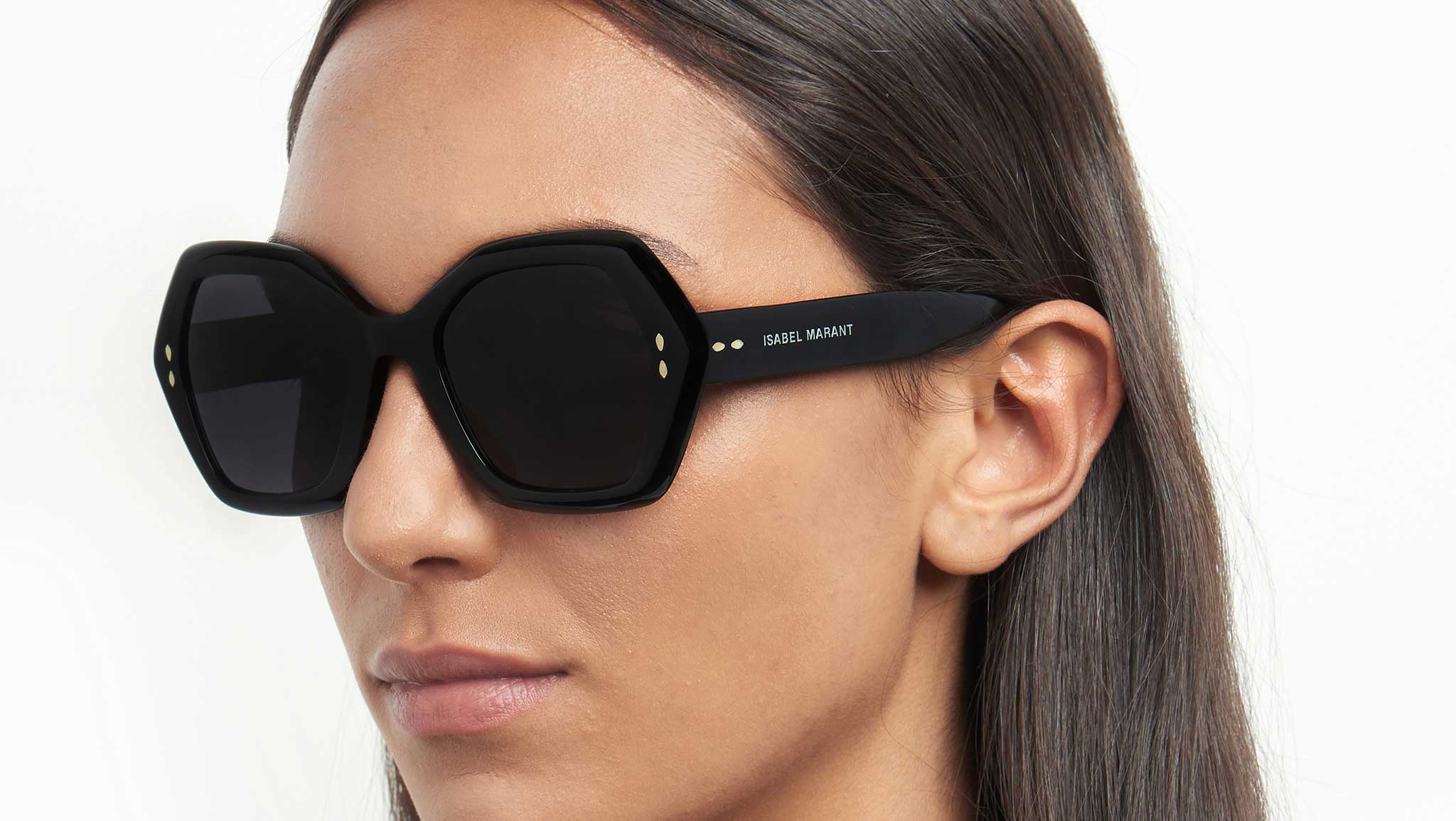 Isabel Marant IM 0107/G/S 807 IR Sunglasses Black - eye-oo.com