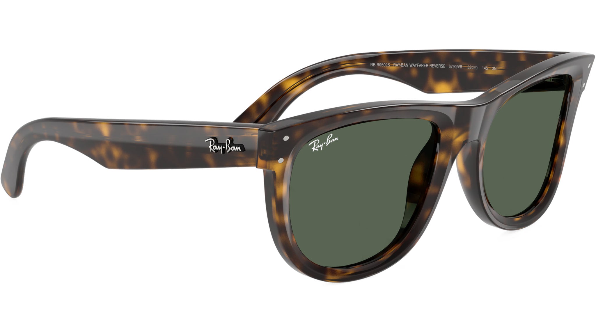 Ray-Ban Wayfarer Reverse Sunglasses 6790VR Dark Havana - eye-oo.com