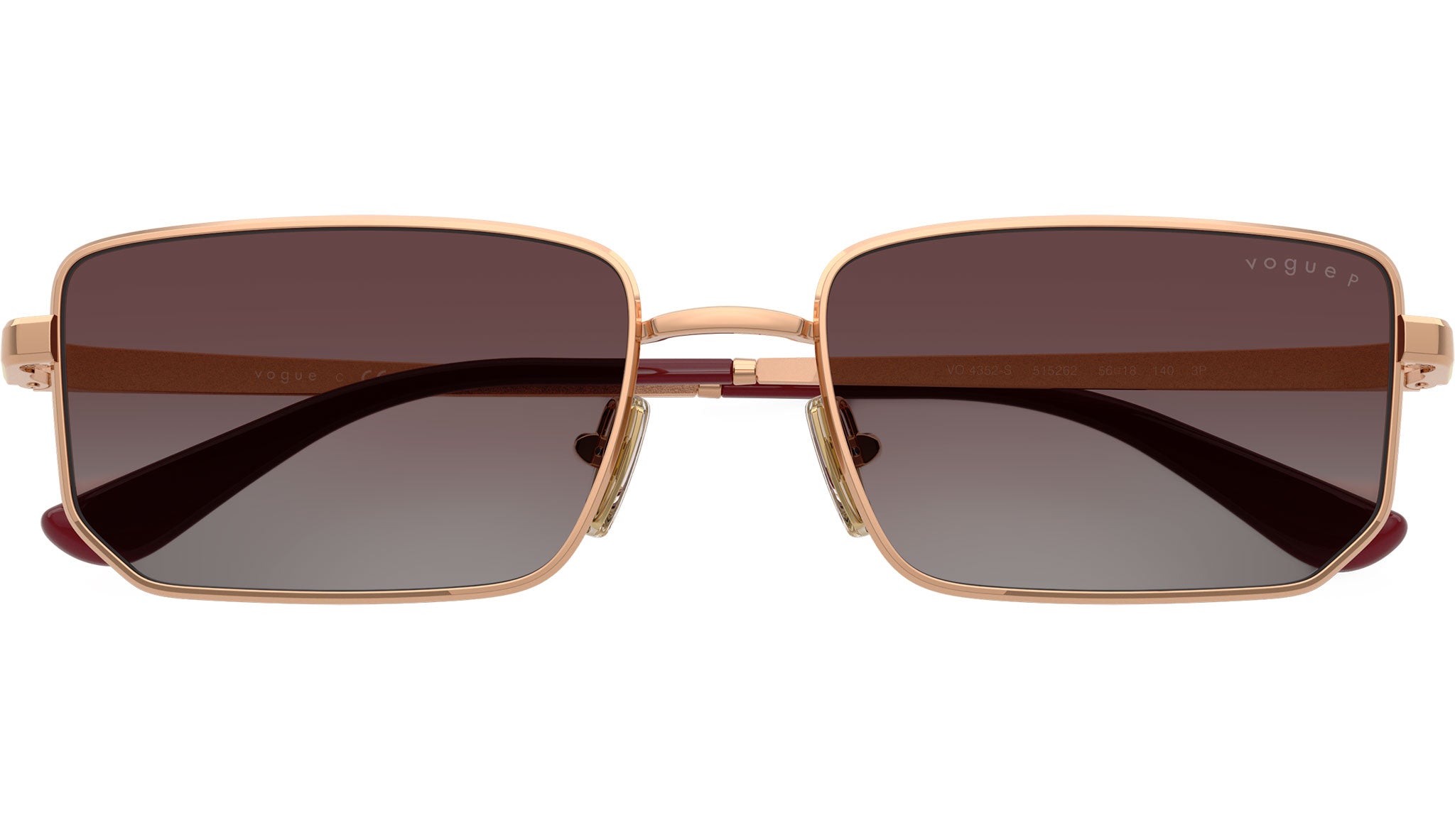 Vogue VO4352S Sunglasses 515262 Rose Gold - eye-oo.com display picture 1