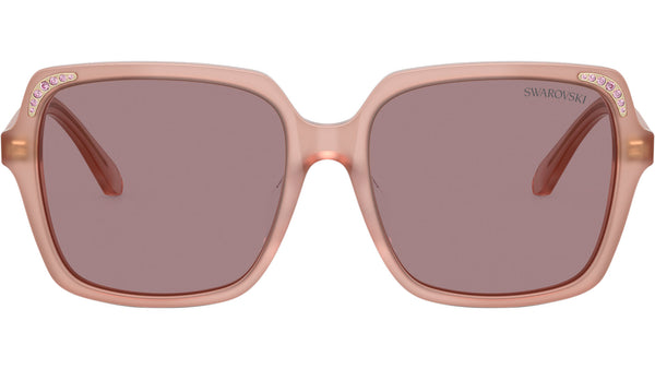 Swarovski SK6034D Sunglasses 10257N Milky Pink - eye-oo.com display picture 1