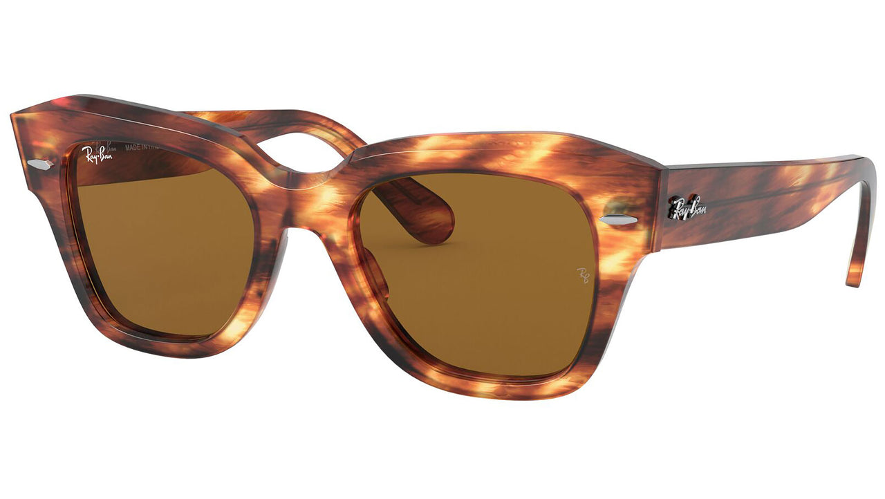 State Street RB2186 954/33 Striped Havana
