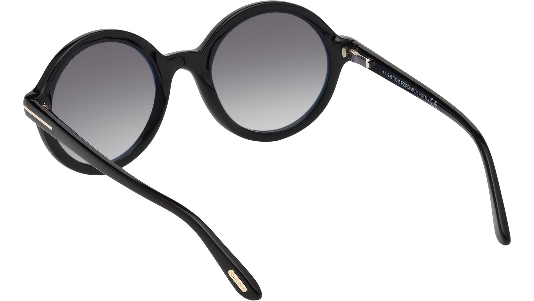 Tom ford Black Round Sunglasses ICON ROUND SUNGLASSES | TOM FORD Fashion main image 3