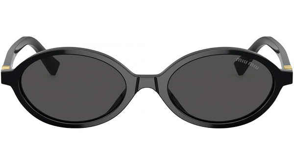 Miu Miu MU 04ZS Sunglasses 1AB5S0 Black - eye-oo.com display picture 1