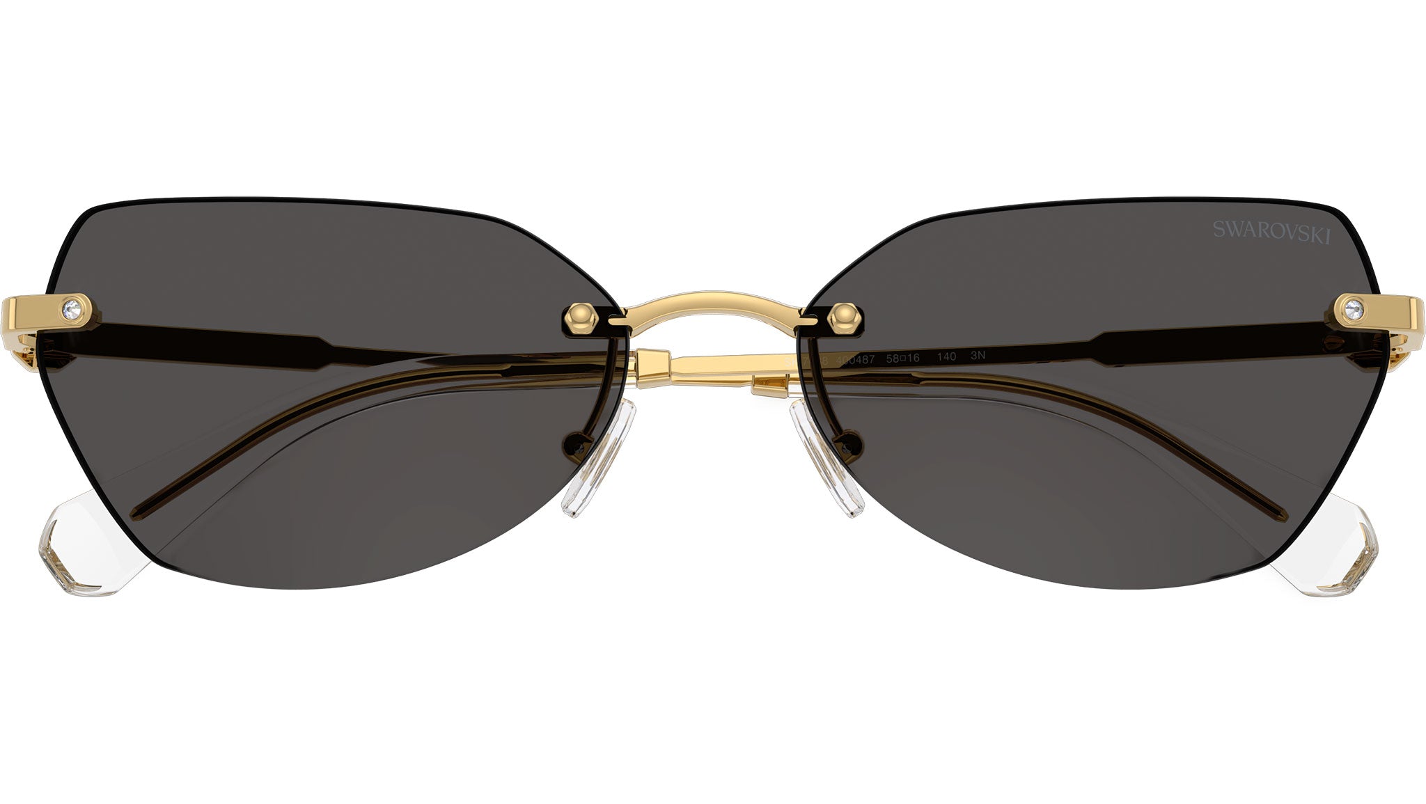 SWAROVSKI眼鏡091 Amazon.com: Swarovski SK0378 83X VIOLET 57/17/ WOMAN Sunglasses