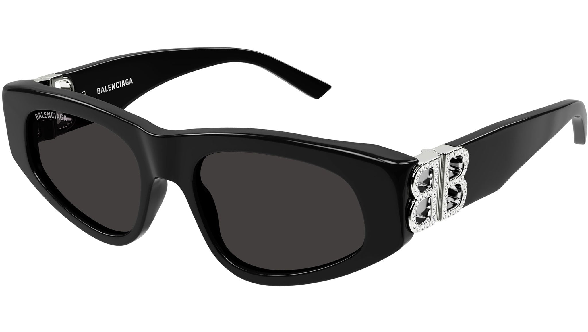 Balenciaga BB0311SK Sunglasses 001 Black Black - eye-oo.com