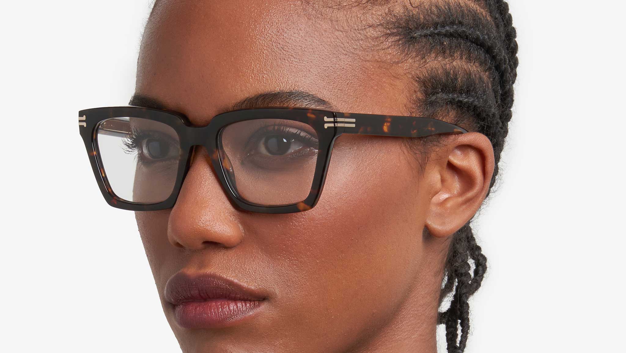 DENIM 165-0086-52 Eyeglasses Eye Glasses 0086 HAVANA Authentic New 52mm Marc Jacobs MJ 1100 086 Optical Frame Havana - eye-oo.com main image 2