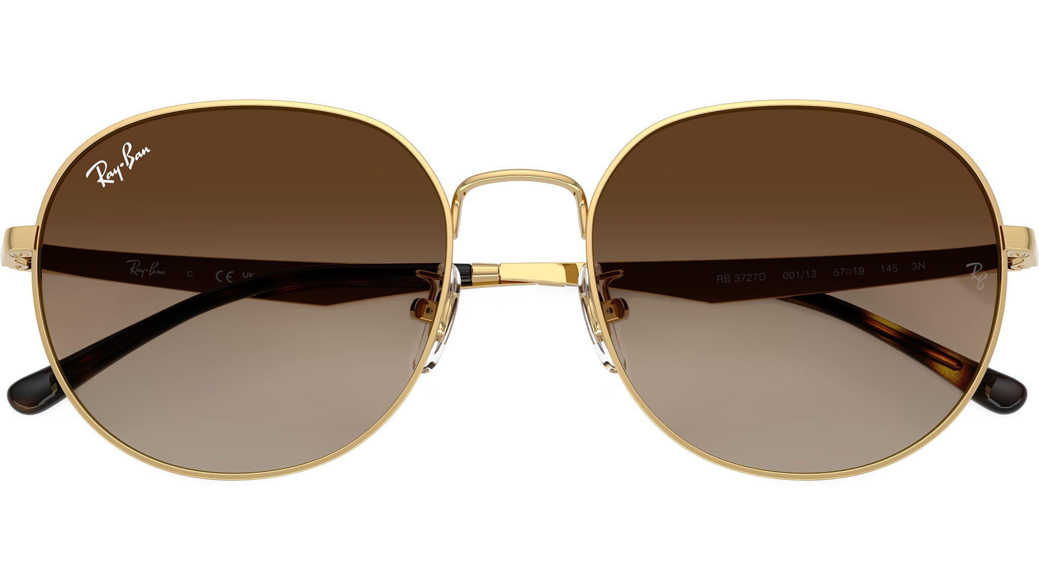 Ray-Ban RB3727D Sunglasses 001/13 Arista Gold - eye-oo.com display picture 1