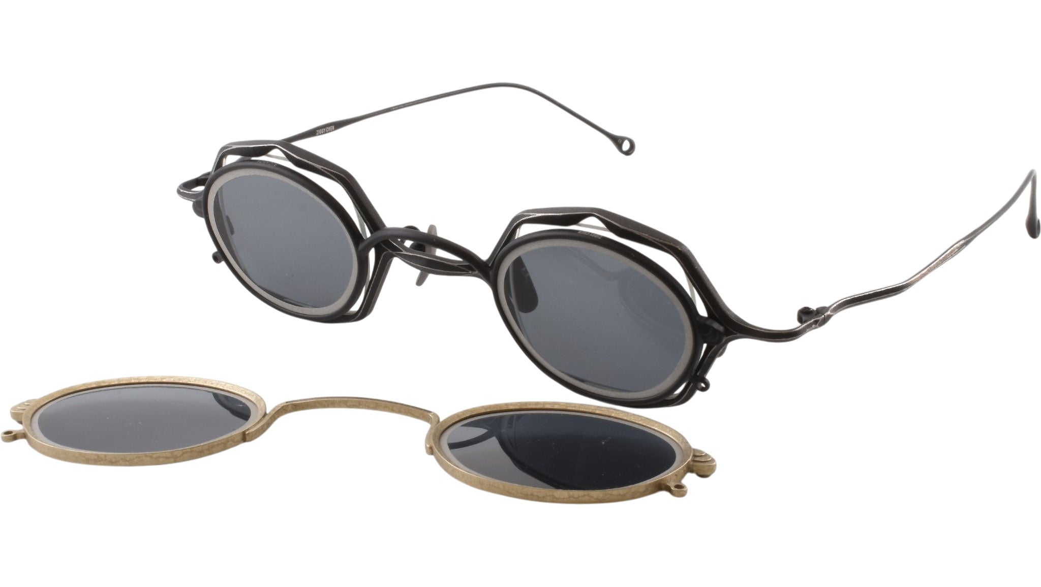 RG1948ZC Rigards Glasses AB Antique Black - eye-oo.com