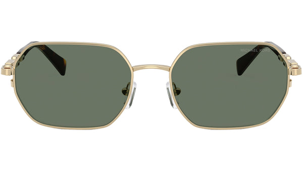 0MK1165 Michael Kors Sunglasses 10143H Light Gold Shiny - eye-oo.com