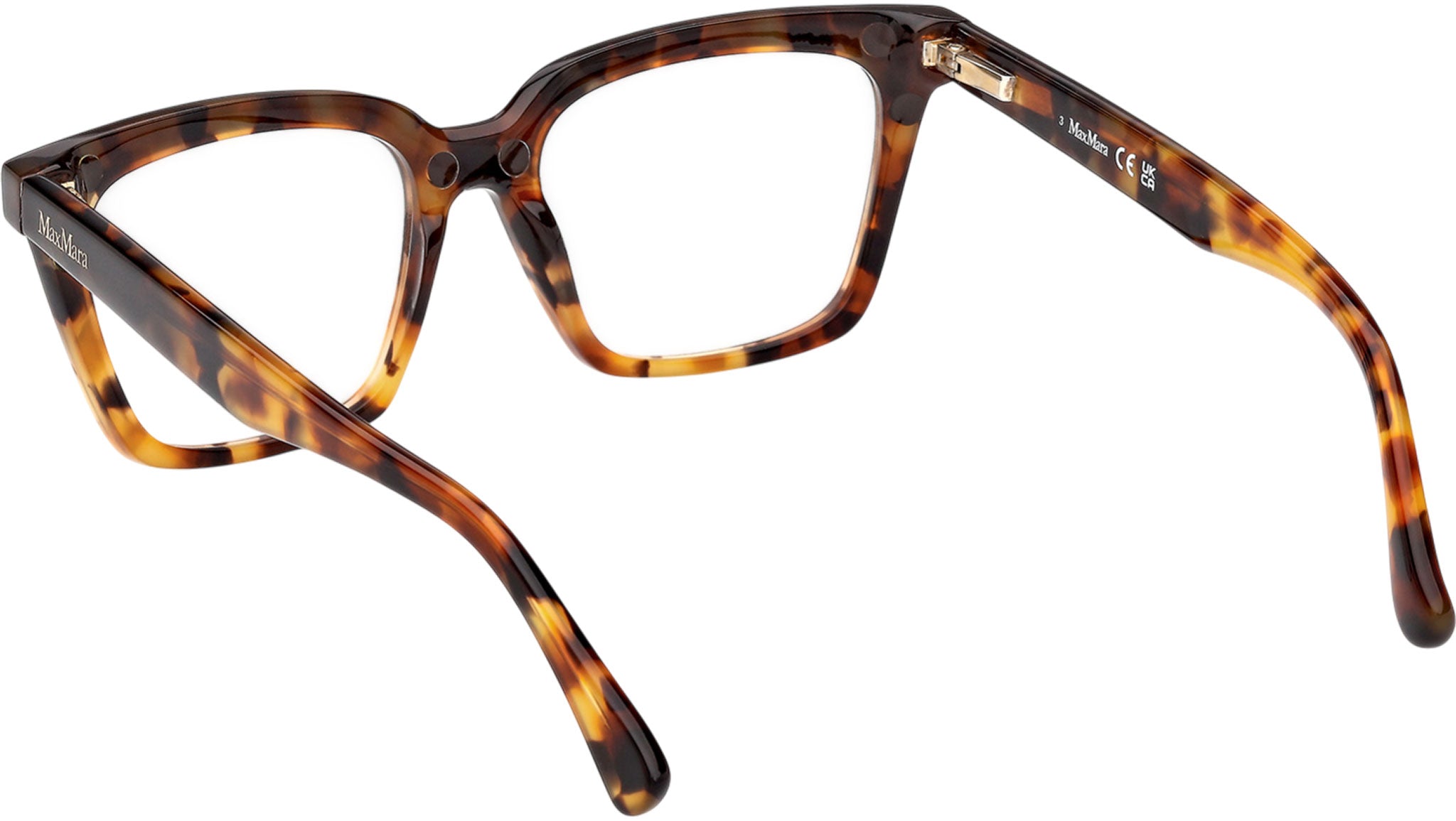 Max Mara MM5213 Clip Glasses MM5213 052 Dark Havana - eye-oo.com