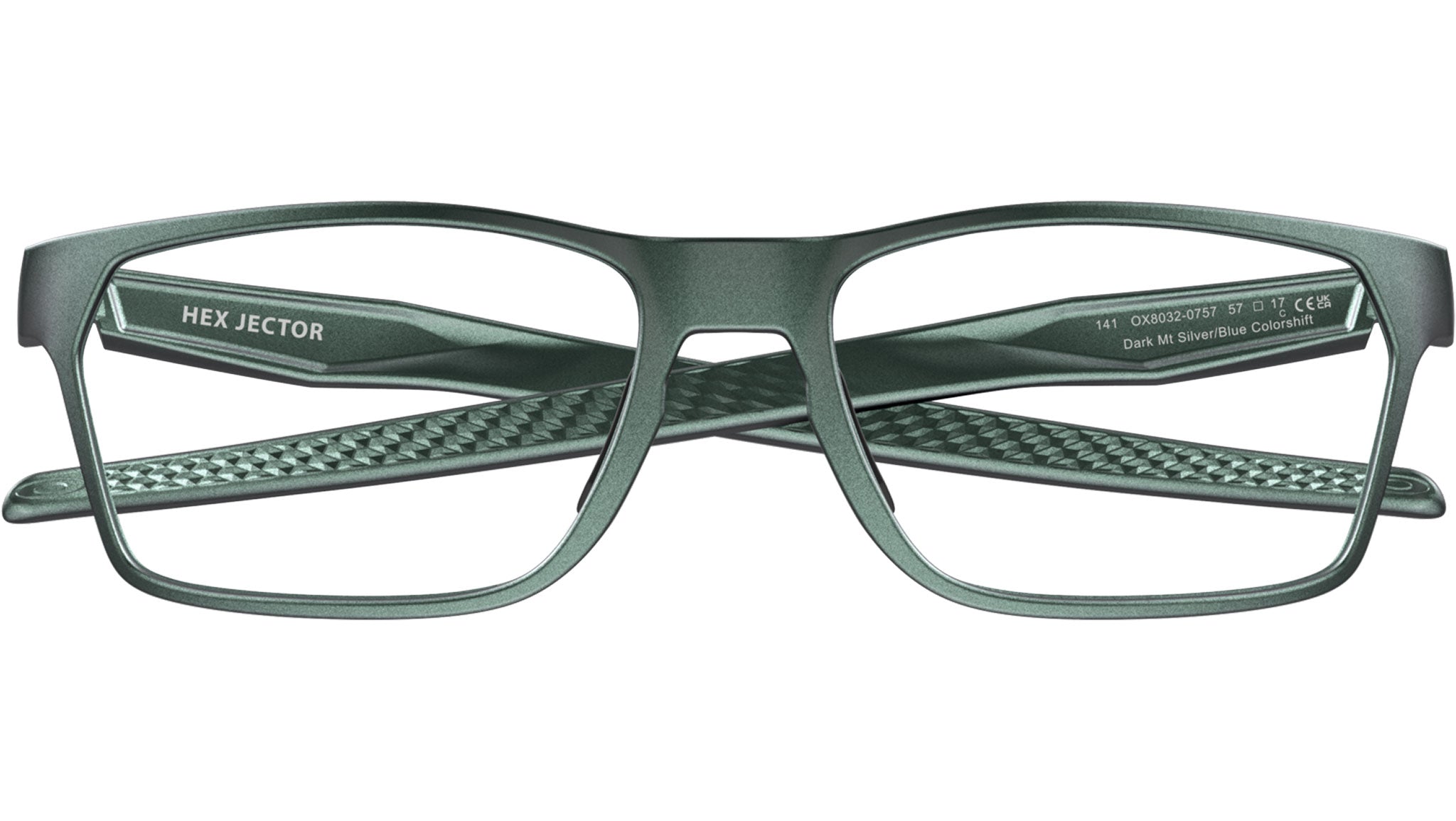 Oakley Hex Jector OX8032 803207 Optical Frame Dark Matte Silver