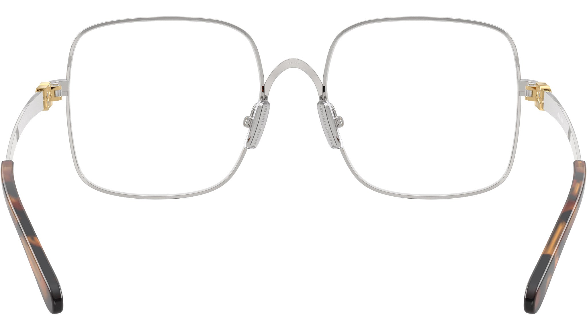 Miu Miu MU51YV Glasses 1BC1O1 Silver - eye-oo.com