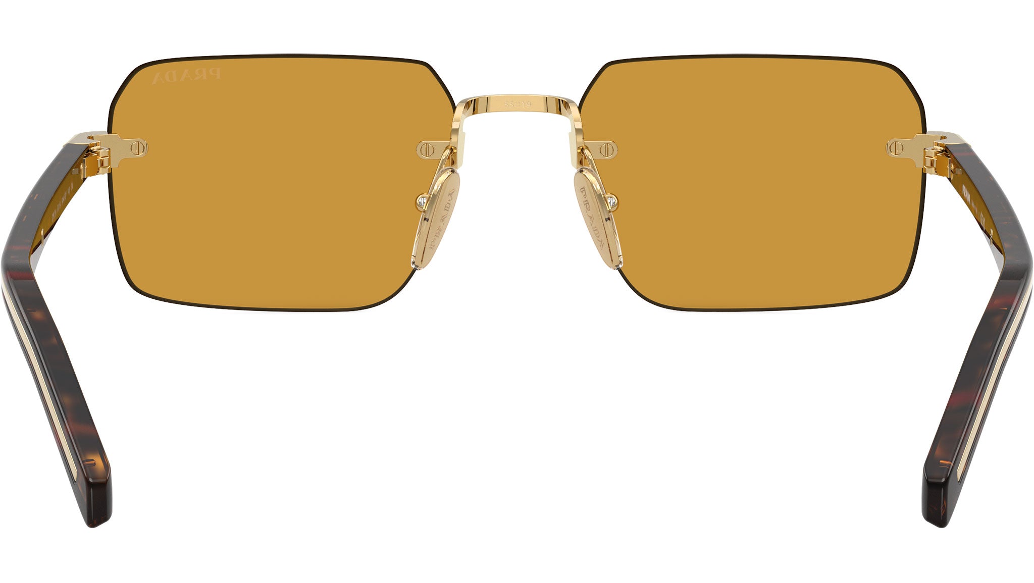 PR D55S Prada Sunglasses 5AK50P Gold - eye-oo.com