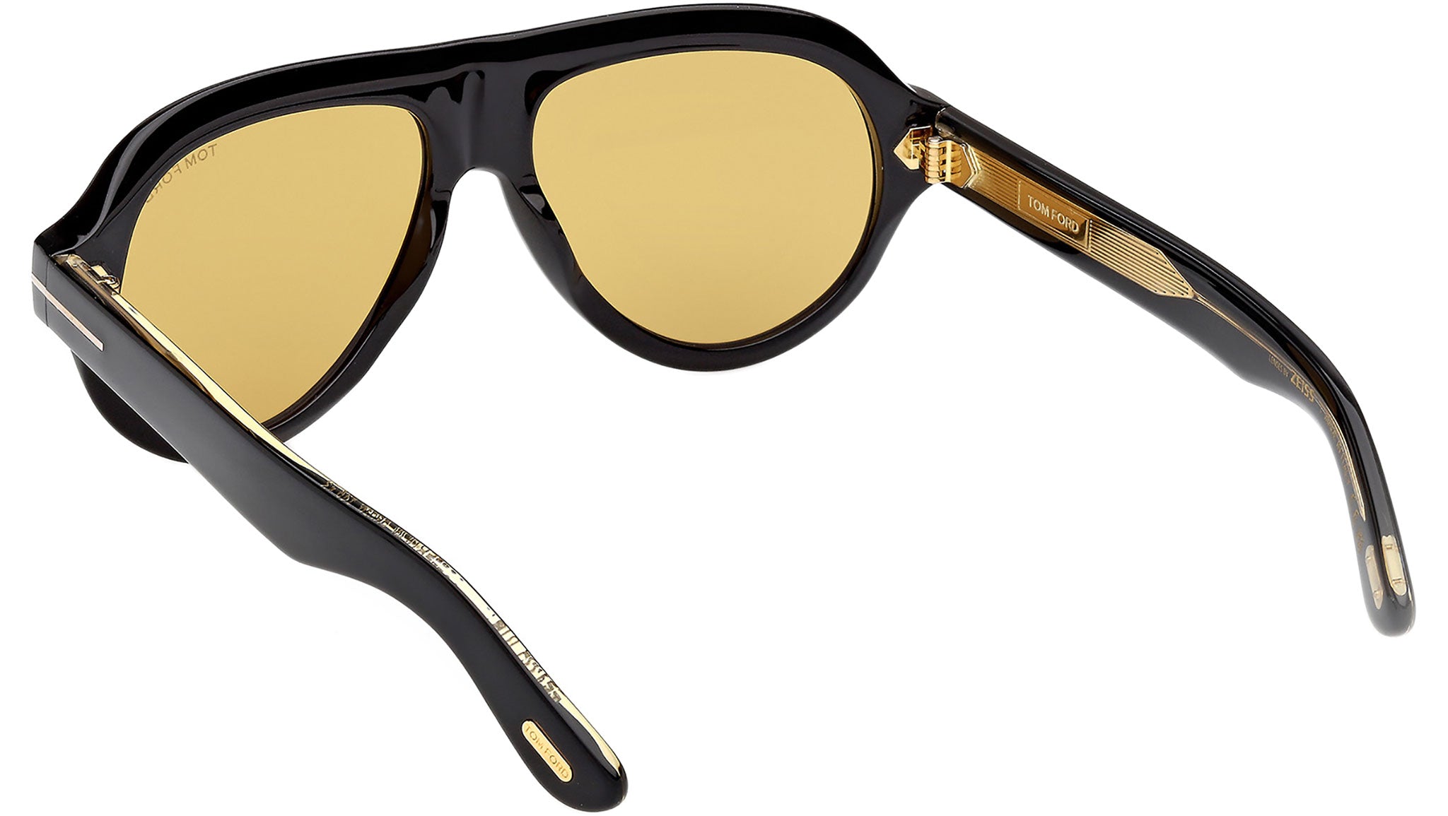 Tom Ford Icon Sunglasses FT1225 01E Shiny Black - eye-oo.com