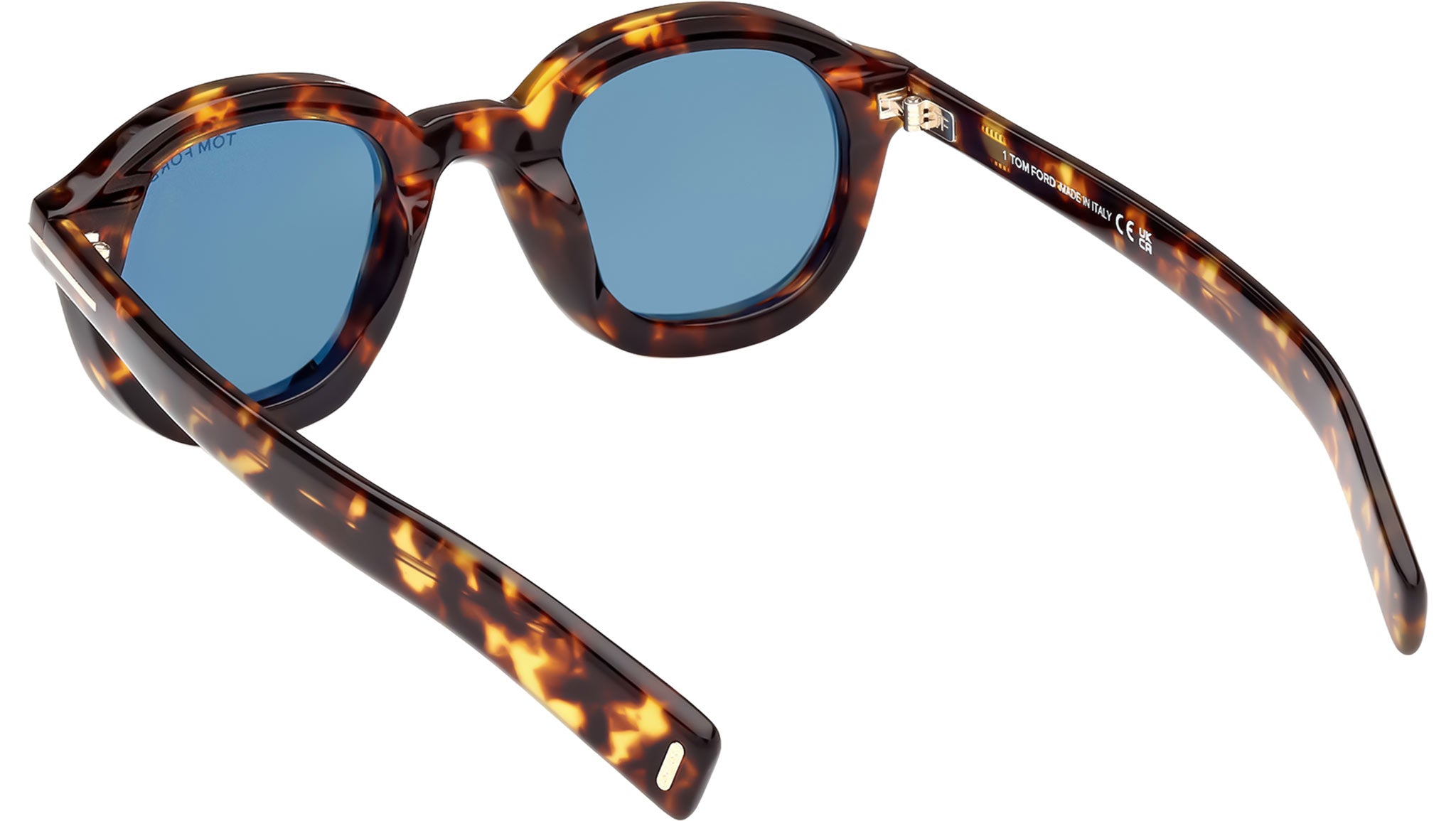 Tom Ford Raffa Sunglasses FT1100 52V Spotted Havana - eye-oo.com display picture 1