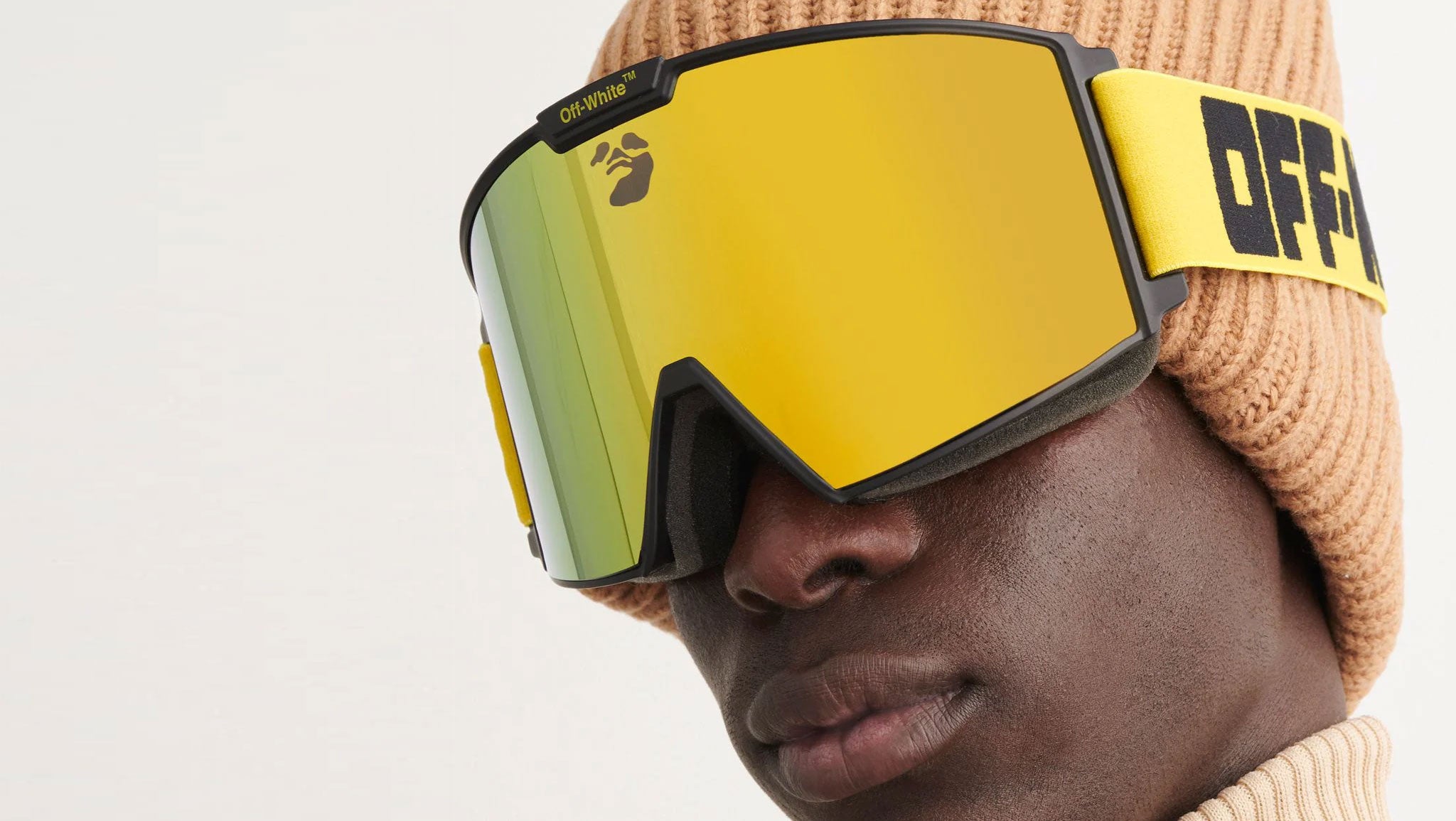 goggles yellow Off-White Mirrored Ski Goggles