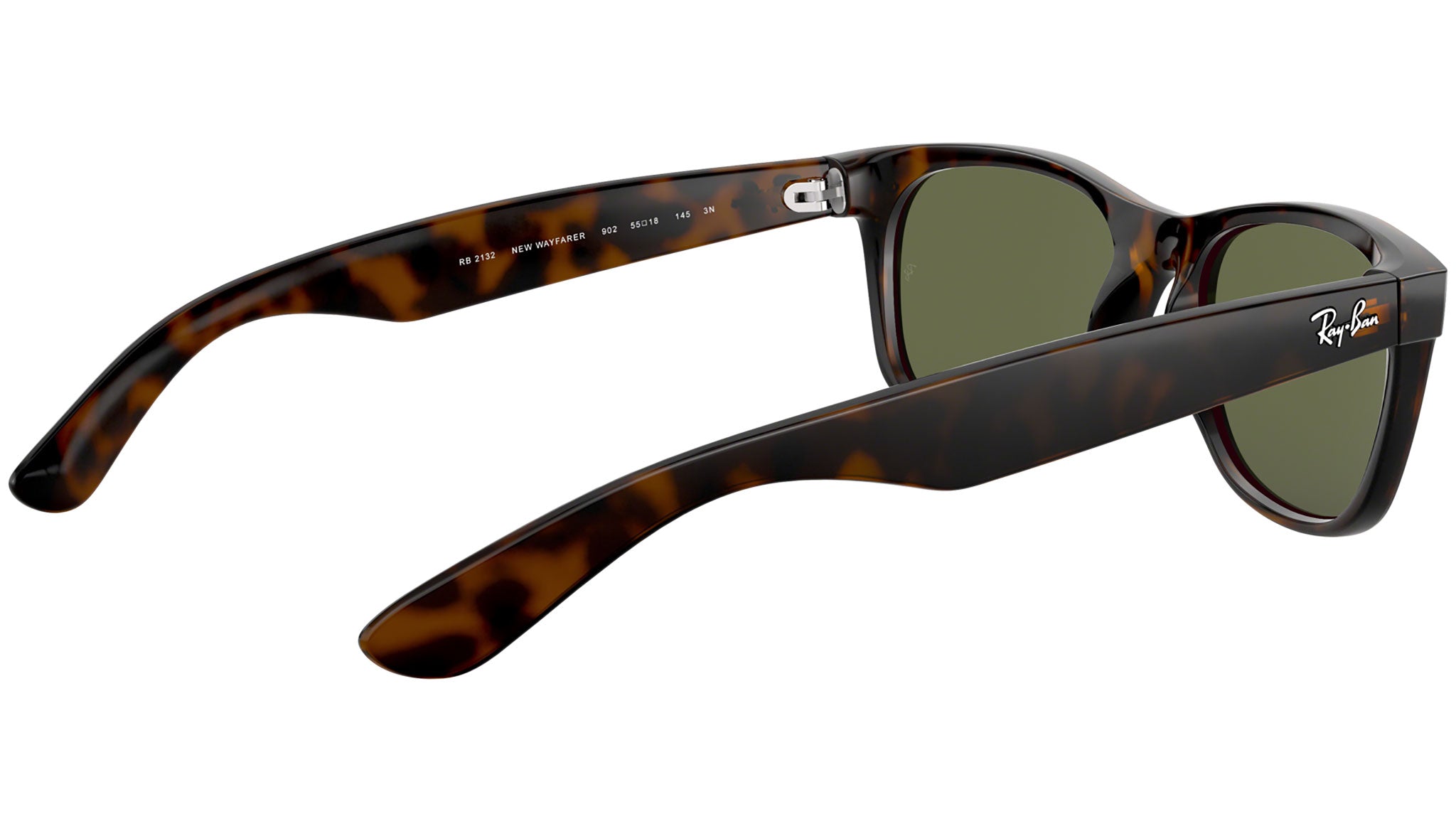 Ray-Ban New Wayfarer RB2132 902 Tortoise Sunglasses - eye-oo.com