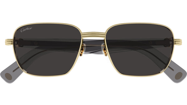 Cartier Première CT0538S Sunglasses 006 Shiny Gold - eye-oo.com