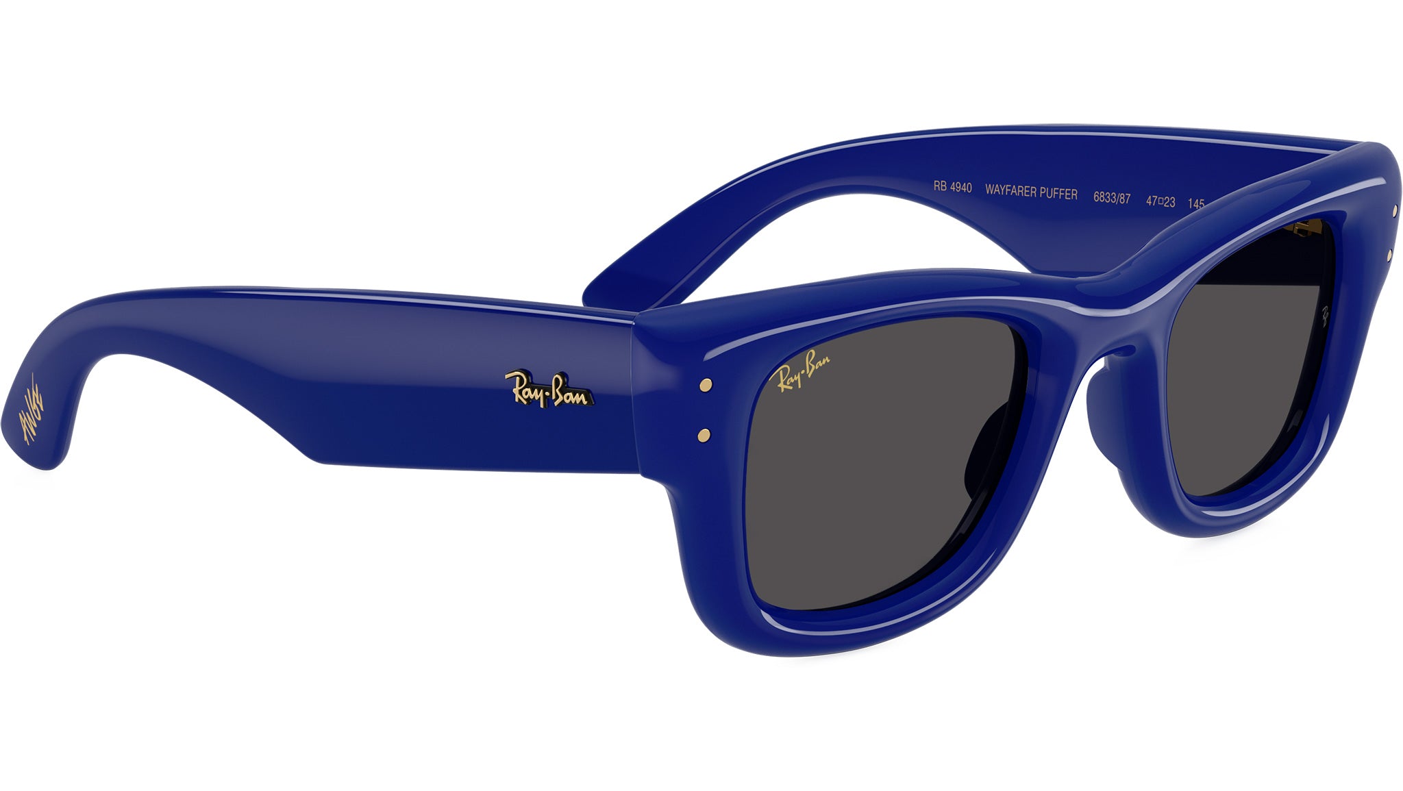 Wayfarer Puffer RB4940 Ray-Ban Sunglasses 683387 Blue - eye-oo.com