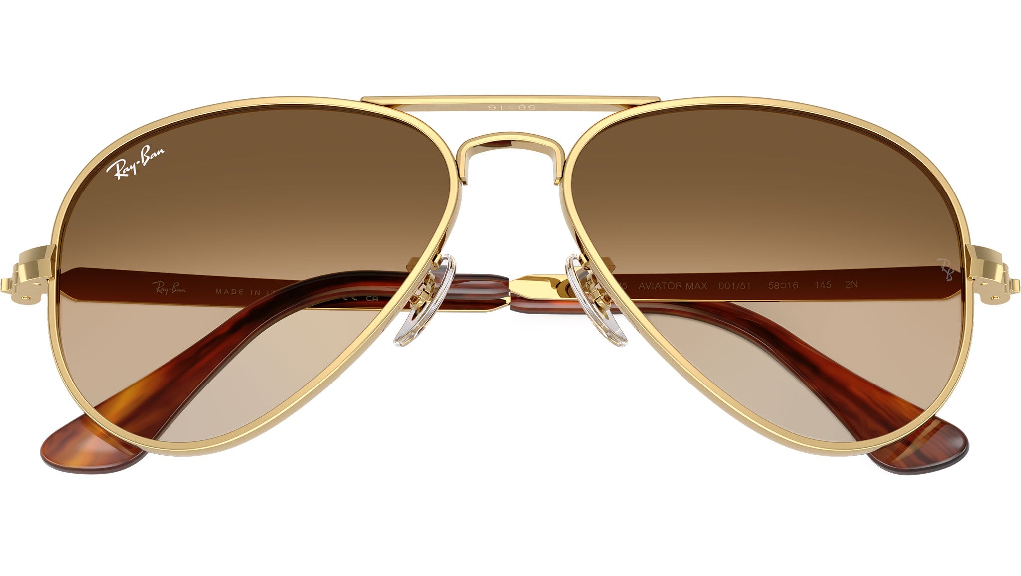 Aviator Max RB3925 Ray-Ban Sunglasses 001/51 Arista Gold - eye-oo.com