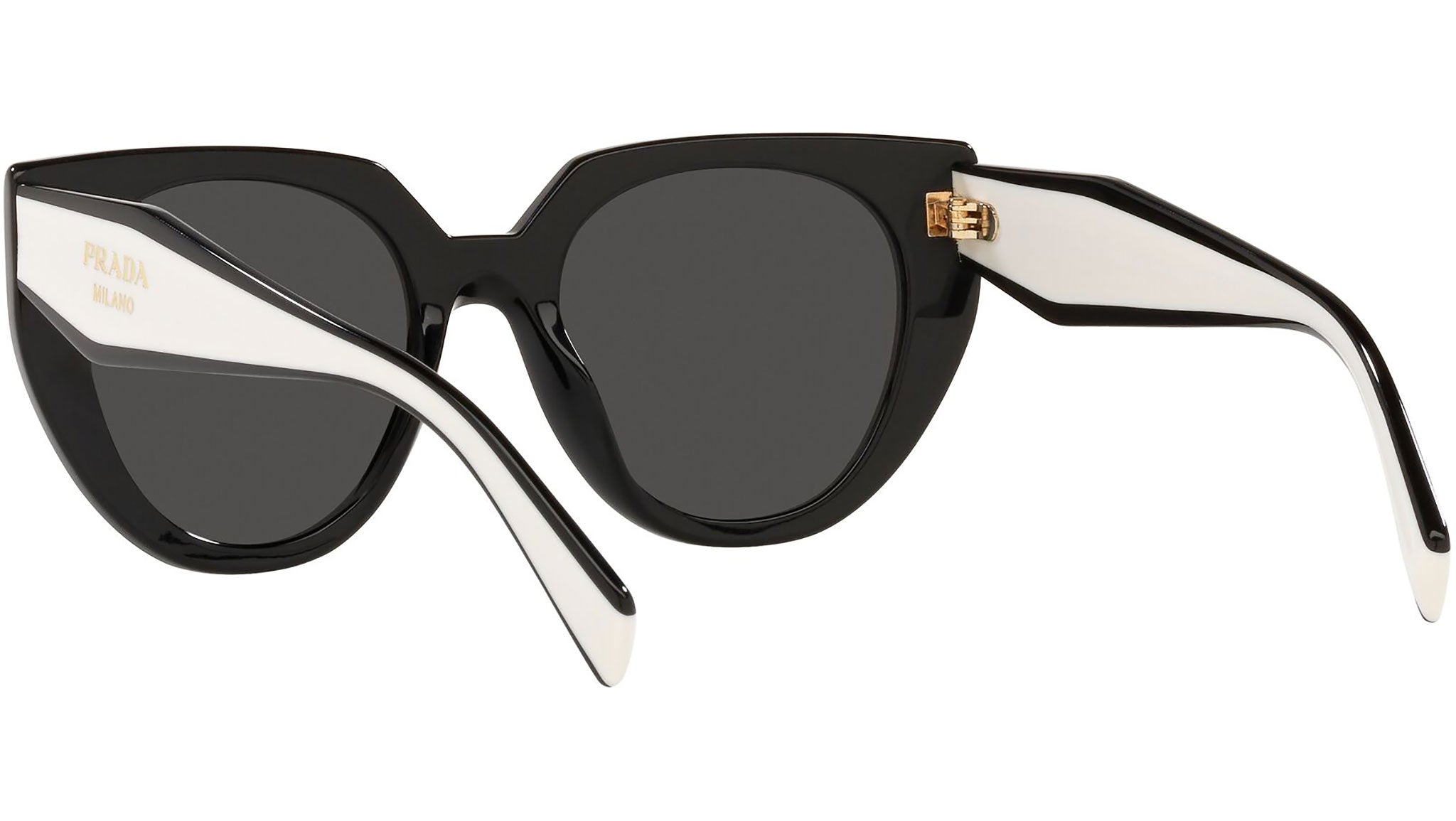 Prada PR 14WS 09Q5S0 Sunglasses Black - eye-oo.com