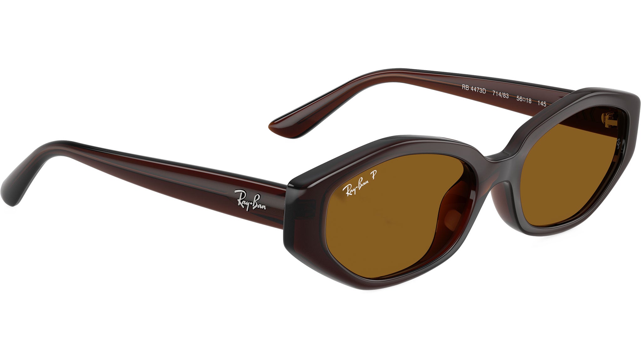 RB4473D Ray-Ban Sunglasses 714/83 Dark Brown - eye-oo.com