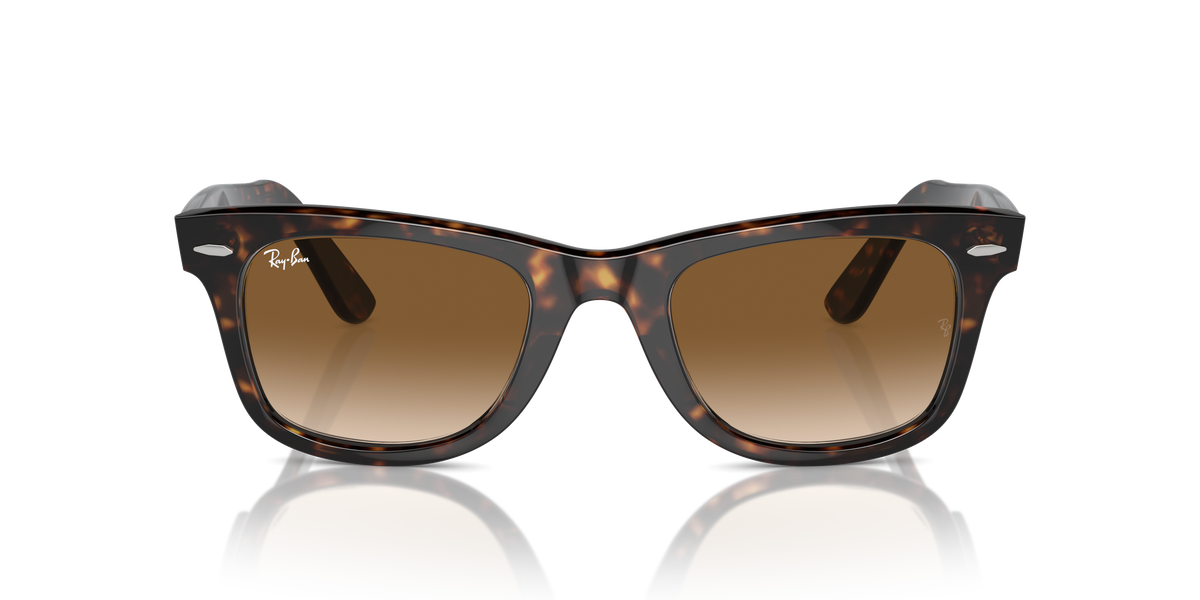 Ray-Ban Wayfarer RB2140 902/51 Tortoise Sunglasses - eye-oo.com