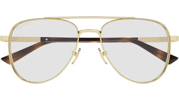 Gucci GG1962S 005 Gold Pilot Sunglasses - eye-oo.com