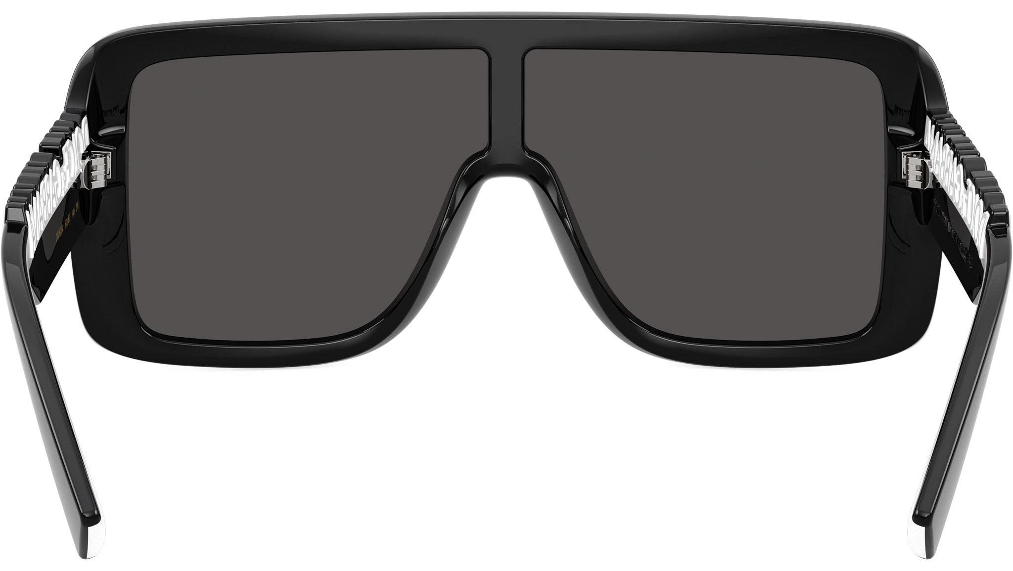 Dolce & Gabbana DG6204 501/80 Shield Sunglasses - Shiny Black/Blue Dolce&Gabbana Black Blue Sunglasses for Women for sale | eBay main image 4