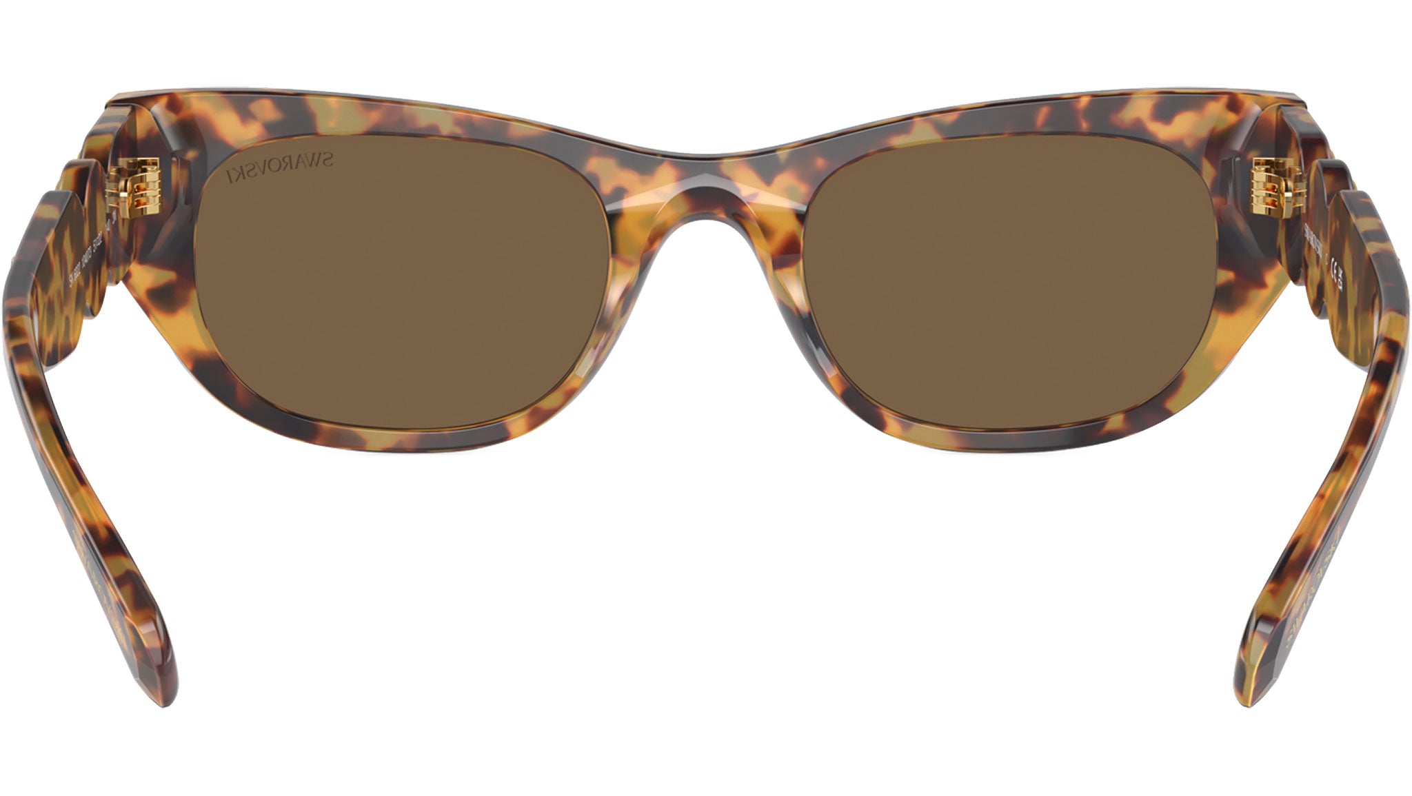 Swarovski SK6022 Sunglasses 104073 Medium Havana - eye-oo.com
