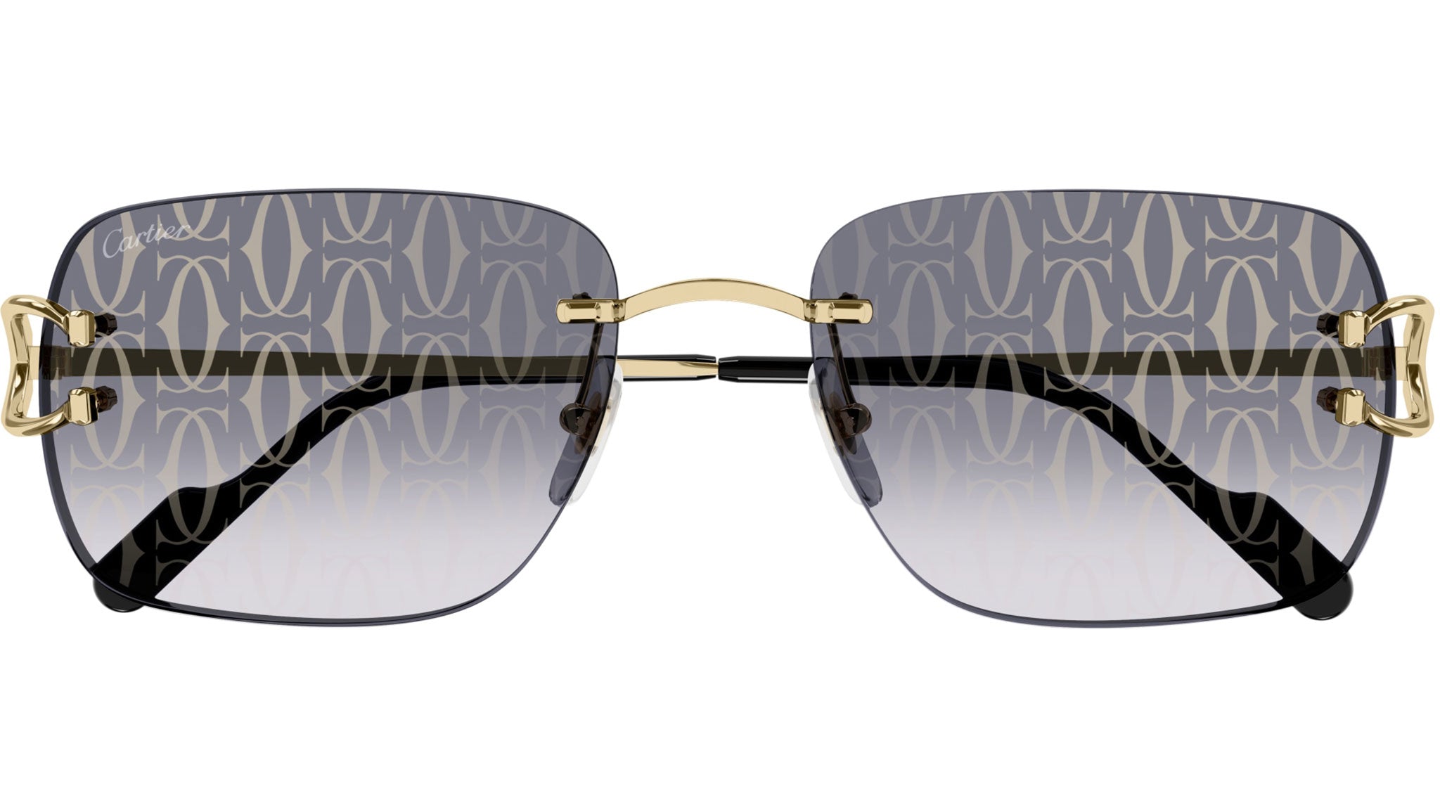 Cartier CT0330S Shiny Gold Sunglasses - eye-oo.com