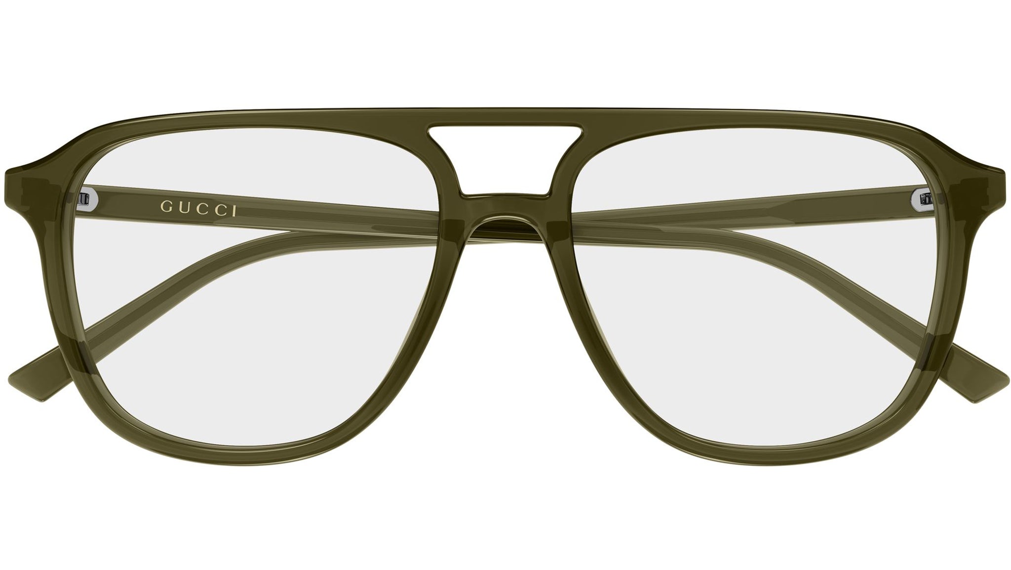 Gucci GG1016SK 001 Black Grey Rectangular Sunglasses - eye-oo.com