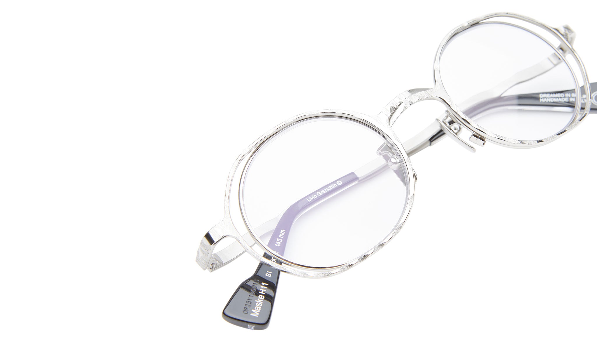 Kuboraum H11 SI Silver Optical Frame - eye-oo.com