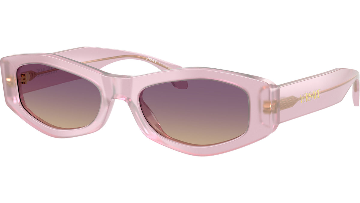 Versace VE4487 551370 Rectangle Sunglasses – Opal Lillak/Yellow to Violet Versace VE4487 Sunglasses 551370 Opal Lillac - eye-oo.com main image 2