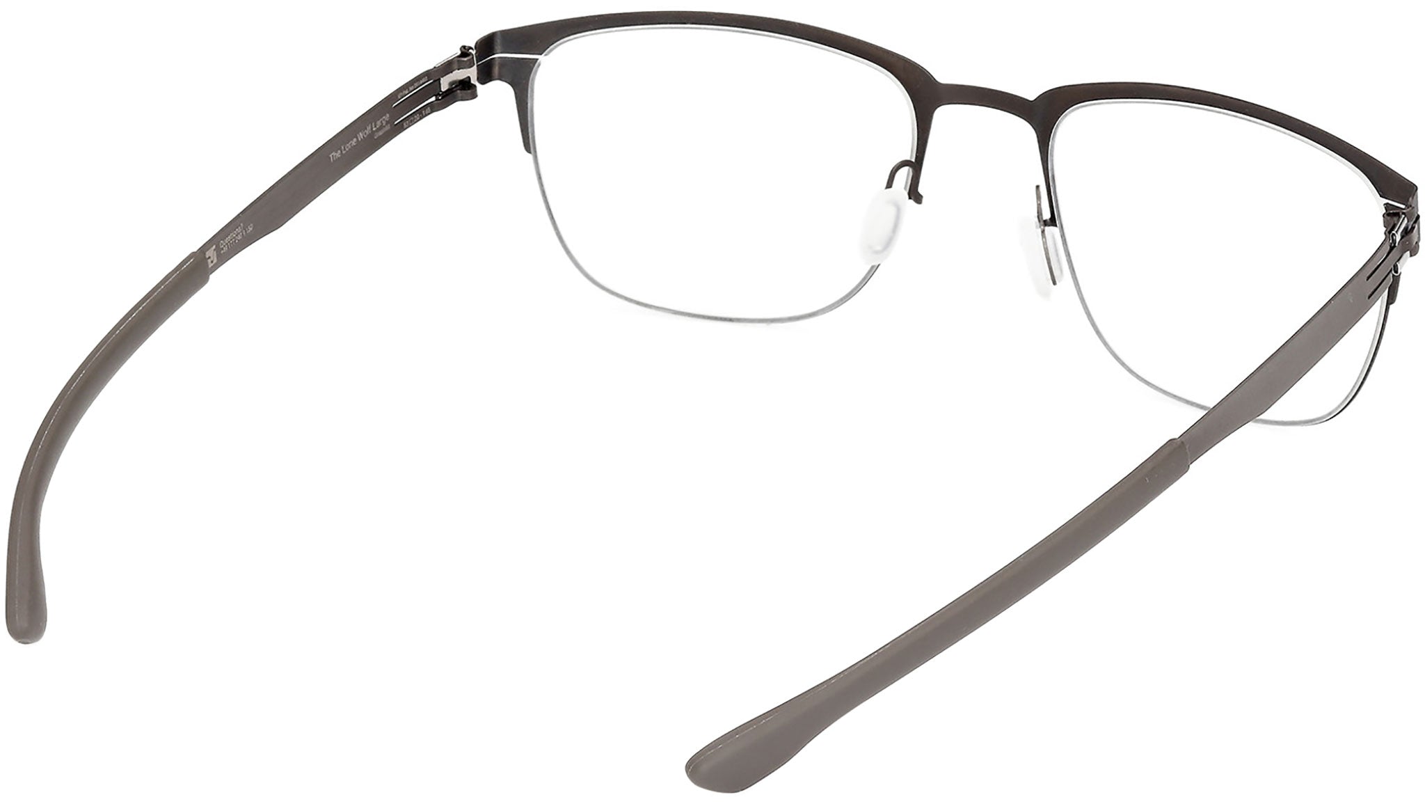 ic! berlin The Lone Wolf Large Glasses IC5064 002 Matte Black