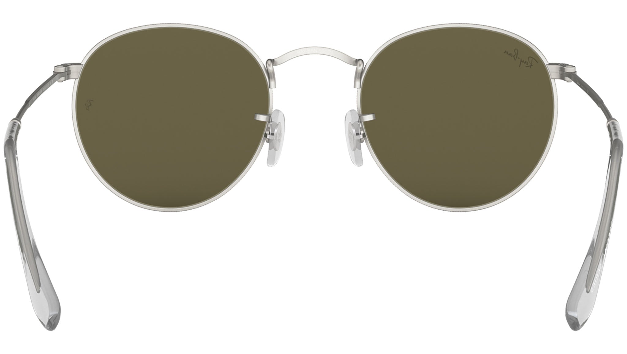 Ray-Ban Round Metal RB3447 019/30 Silver Sunglasses - eye-oo.com display picture 1
