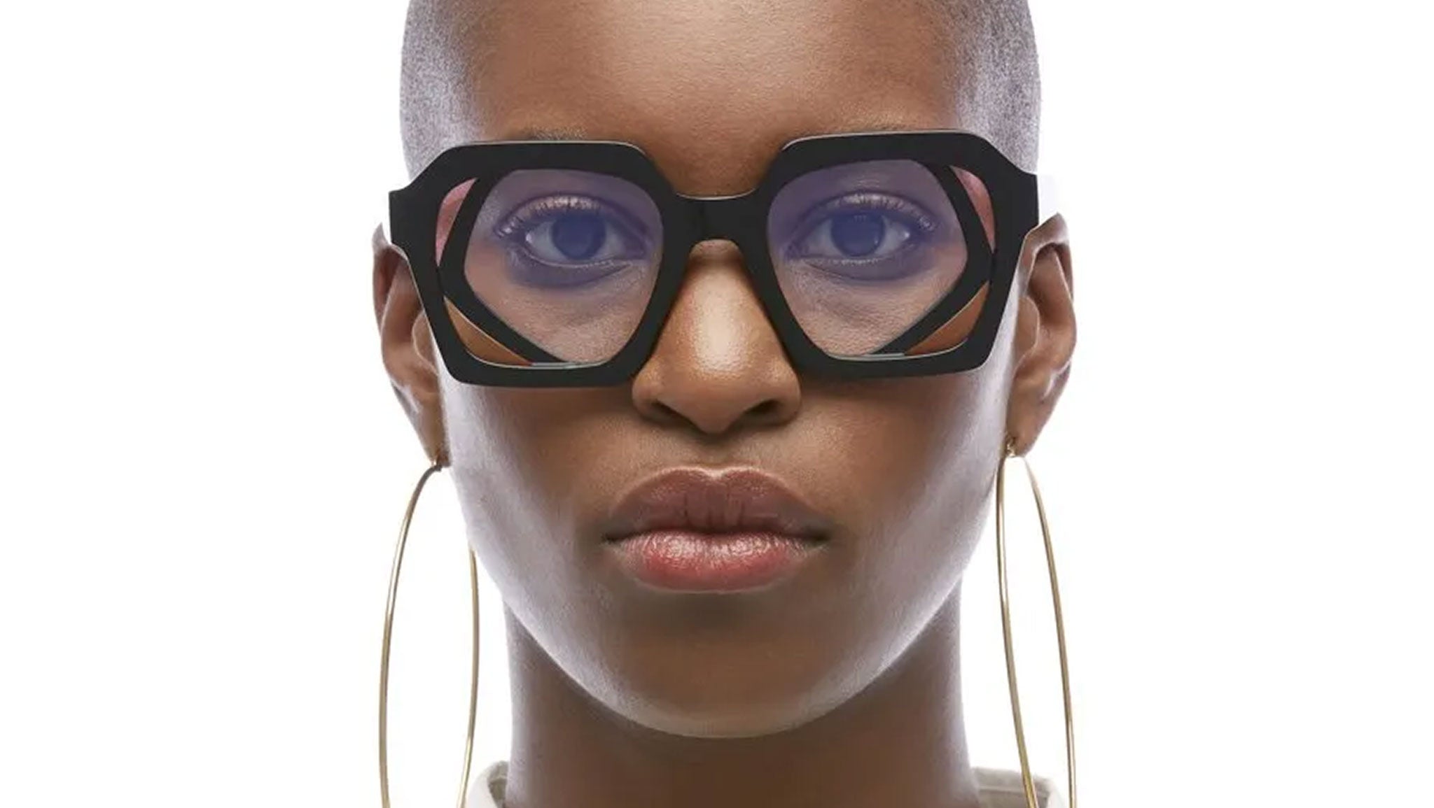 Kuboraum T8 BS Black Shine Optical Frame - eye-oo.com
