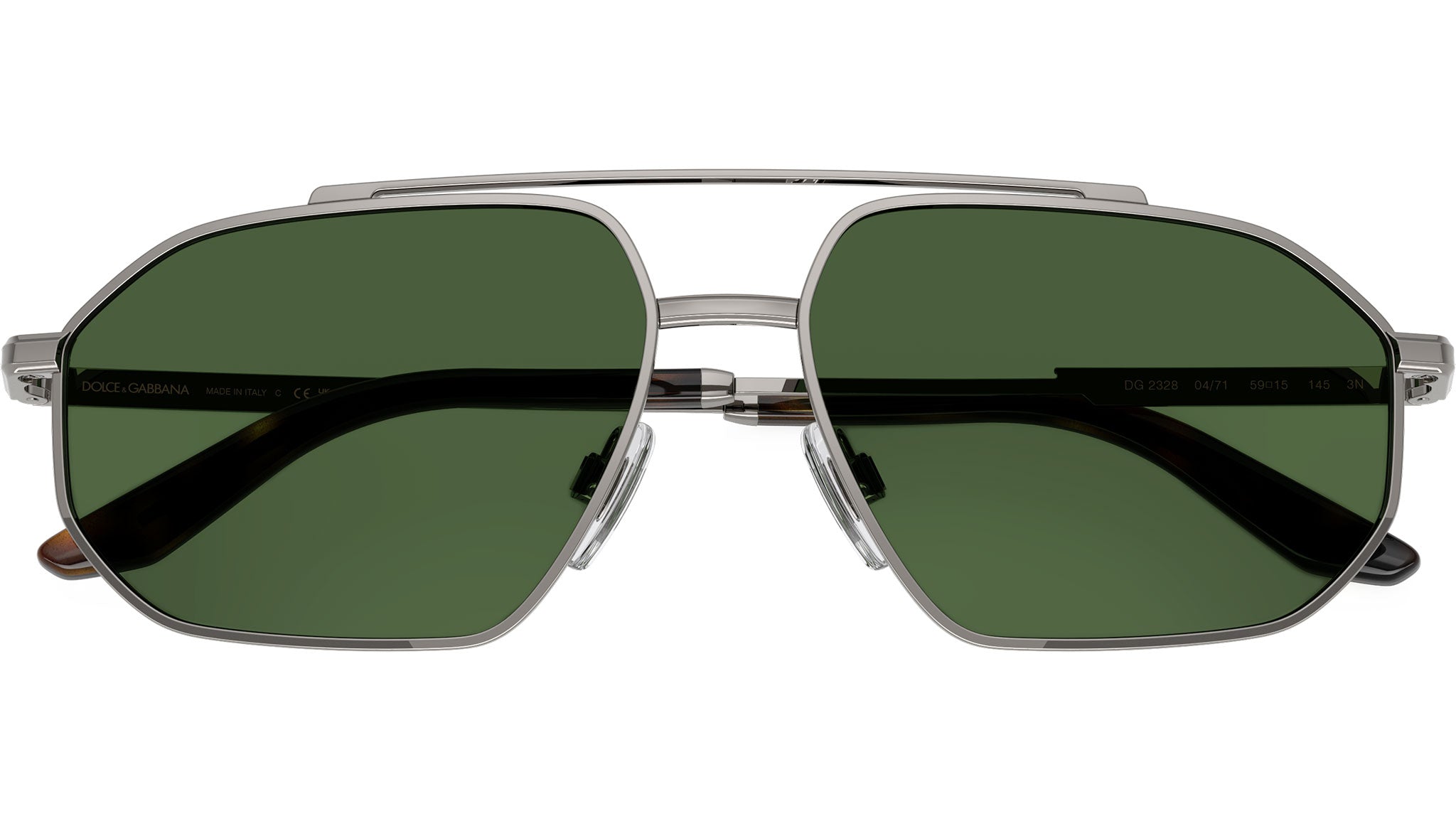 Dolce & Gabbana DG 2328 Sunglasses 04/71 Gunmetal - eye-oo.com