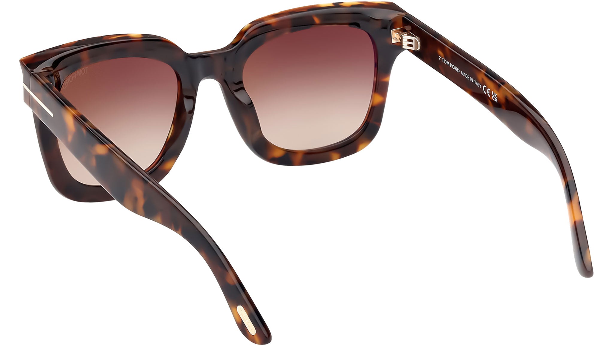 NEW Tom Ford 52MM Rectangular Sunglasses TOM FORD Chloe 52mm Metal Square Sunglasses - Bergdorf Goodman main image 2