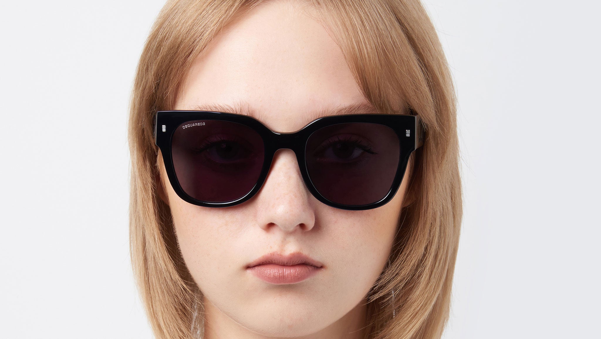 Dsquared2 Icon Cat Eye Sunglasses Icon 0006/S 807IR Black 53mm Dsquared2 ICON 0011/S 807 Sunglasses Black - eye-oo.com main image 4
