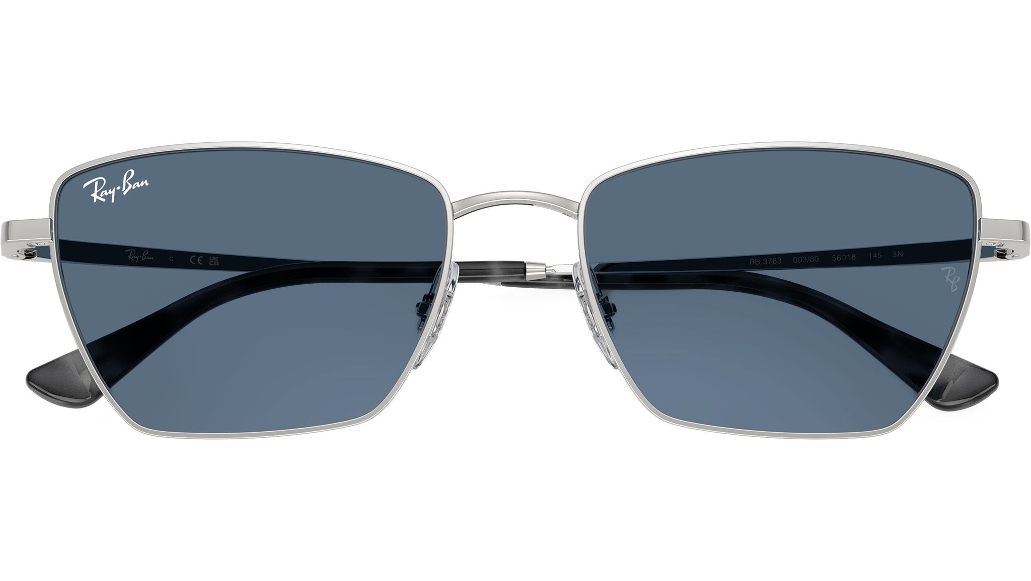 Ray-Ban RB3783 Sunglasses 003/80 Silver - eye-oo.com