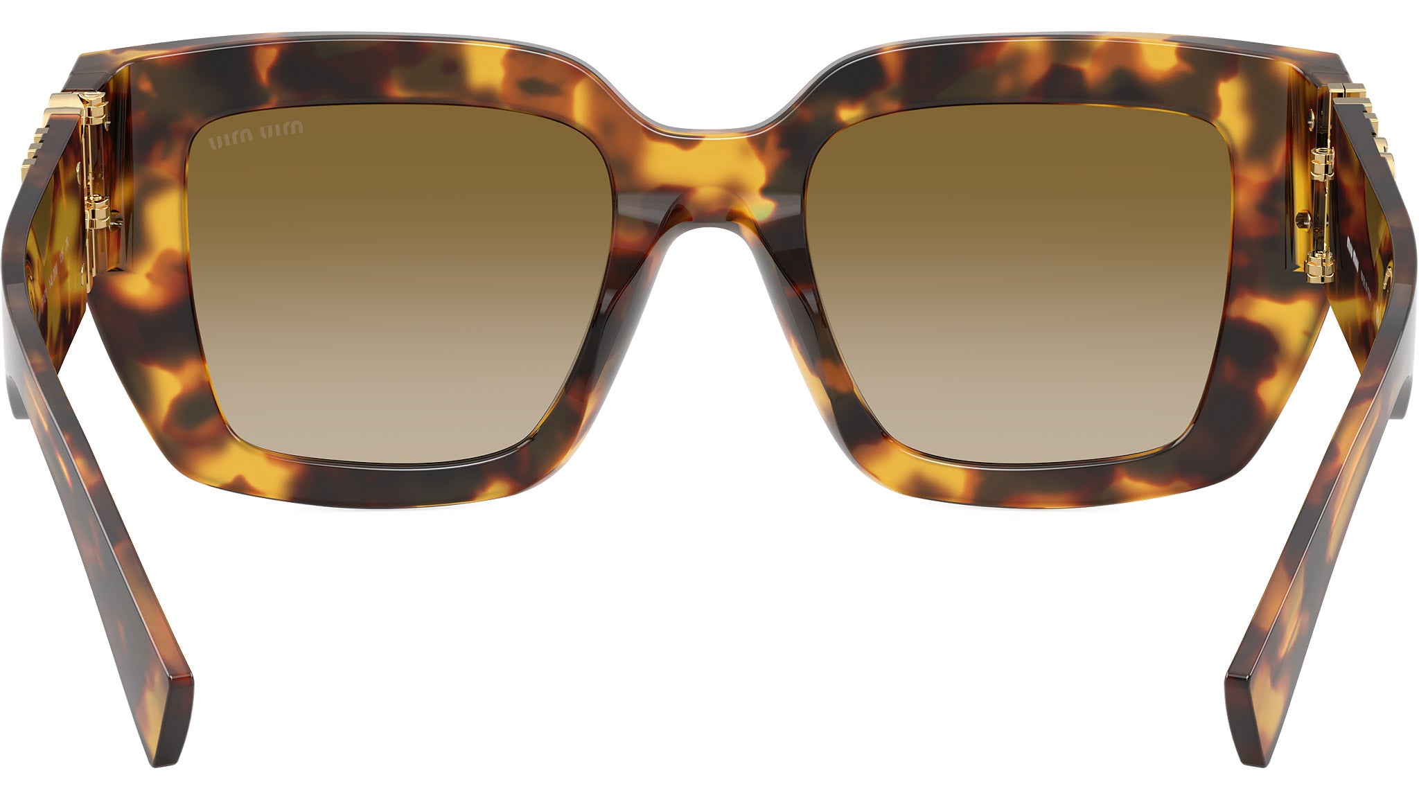 New Miu Miu Women Honey Havana Sunglasses 51-21-135 Miu Miu Eyewear Women main image 2