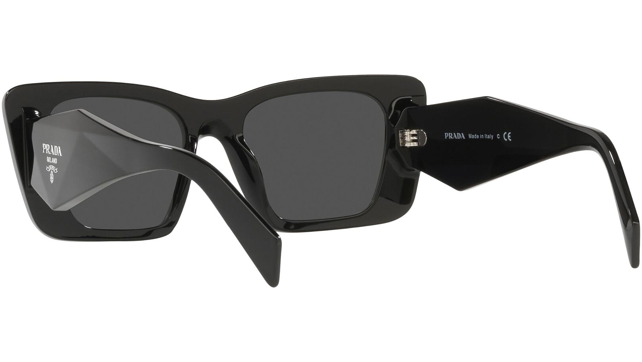 Prada PR 08YS 1AB5S0 Sunglasses Black - eye-oo.com