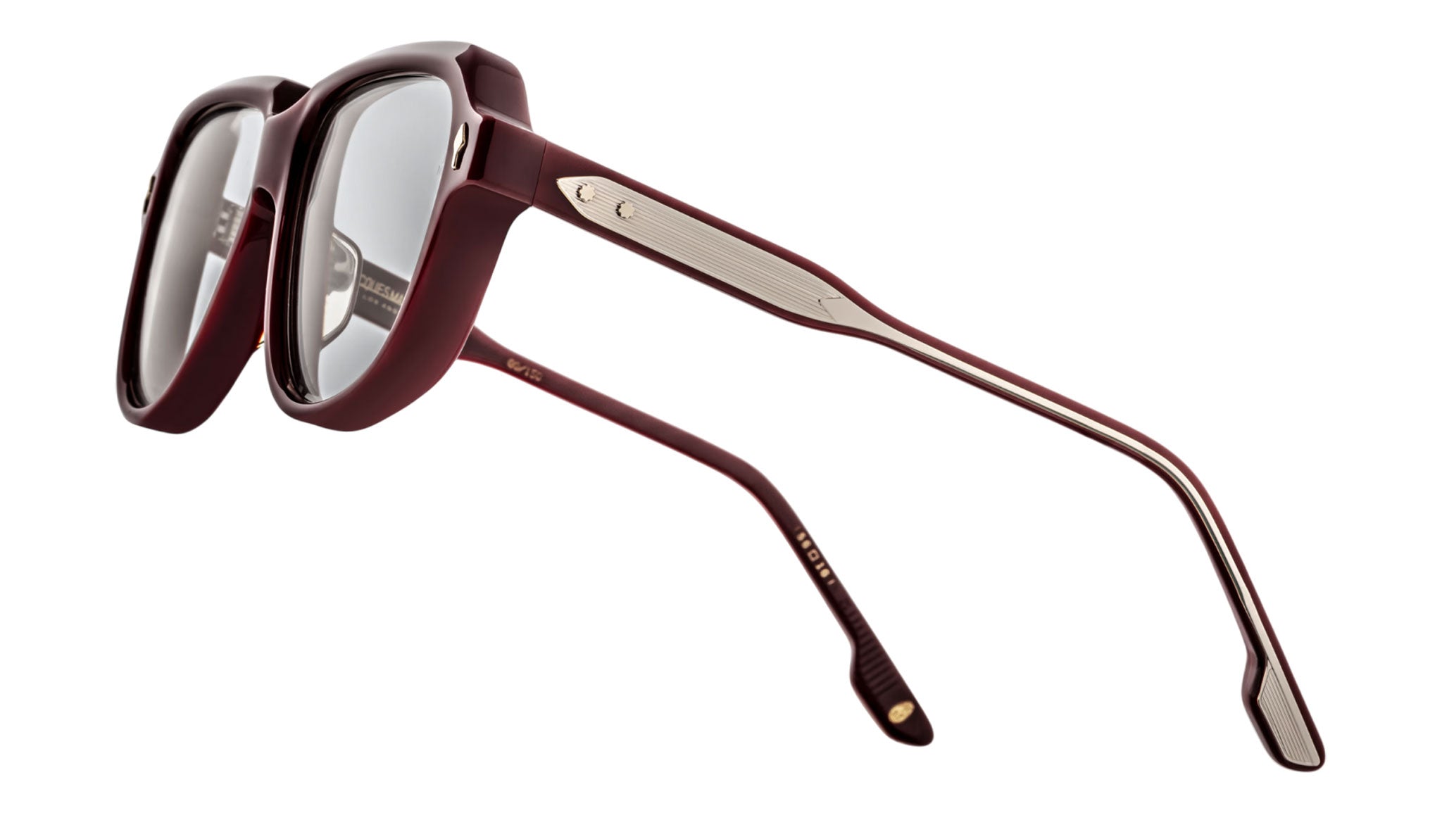 Jacques Marie Mage Perle Bordeaux Empire RX Optical Frame JMMSRDRX