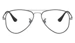Aviator Kids RY1089 4074 Black on Silver